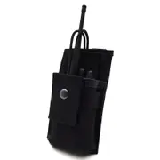 System Outdoor Multi-functional Tactical Intercom Package Bag Army Fan Appendage BLACK COLOR