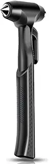 Emergency Window Breaking Tool with Long Handle, Escape LifeSaving Hammer Car Safety Hammer for Large Car, Bus - Black