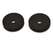 MK-3155-003 Black Roller Knobs for Fender Jazzmaster & Jaguar Import Set of 2
