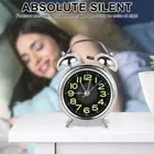 With Night Light Home Decor Number Clock Super Loud Double Bell Alarm Clock