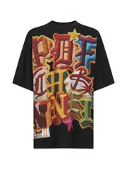 [Pdf] Pdf-T-Shirt Stampata In Jersey Di Cotone Nero-Uomo M