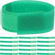 ORFOFE 20pcs Pet Footwear Straps: Pet Cover Straps Slip Sock Holders for Rainy Days Weather Resistant Bootie Fasteners Non Slip Footwear Bands for Use Green