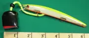 #9995 1- FISHING LURE pool cue chalk holder for HEX, ROUND OR SQUARE CHALK