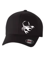 ASTROLOGICAL SIGN SCORPIO HOROSCOPE ZODIAC FLEXFIT HAT *FREE SHIPPING in BOX*
