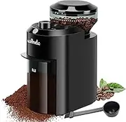 Coffee Grinder, Wancle Electric Coffee Grinder, Adjustable Coffee Bean Grinder with 28 Precise Grinding Settings for 12 Cups (Plastic, Black)