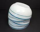 Pyrex Tableware by Corning 705 Cereal Bowl Blue Stripes 5.5” Lot Of 4 ~ NEW