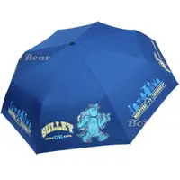 在飛比找Yahoo奇摩購物中心優惠-小禮堂 迪士尼 怪獸電力公司 自動折疊傘 (藍怪獸大學款) 