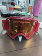 Oakley O-Frame 2.0 XL Viper Red Scribble / Persimmon Ski Snowboard Goggles