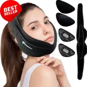 Wisdom Teeth Ice Pack Head Wrap with Dual Compression Straps for Face, Jaw, Chin