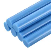 Mini Hot Glue Sticks for Glue Gun 0.43-inch x 8-inch Sky Blue 6pcs