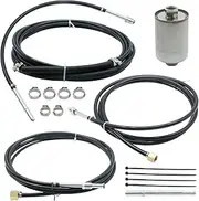 NFR0013 Fuel Line Replacement Kit, Replacement for Chevrolet Replacement for GMC Gas Trucks 1988 1989 1990 1991 1992 1993 1994 1995 1996 1997