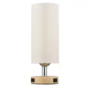 Touch Control Table Lamp Bedside Desk Lamp With E26 LED Bulb Warm White Light US