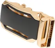 [COSMEVIVI] 2pcs Leather Belt Buckle for Men 35mm Alloy Automatic Ratchet Buckle Stylish Men's Accessory