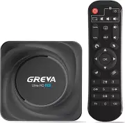 8GB RAM Android TV Box - 8K Streaming with Gigabit Ethernet & Remote Control