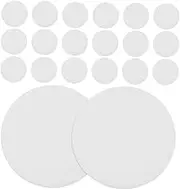Cabilock 20Pcs Round Light Diffuser Plates for LED Downlights Easy Installation Shading Enhance Lighting Experience with Lamp Barriers Sleek Diffusion for Balanced