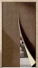 Door Curtain, Door Curtains Thermal, Soundproof and Windproof, Temporary Door Thermal Curtains(Brown,180 * 90cm/71 * 35in)