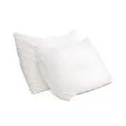Giselle Bedding Memory Foam Pillow Bamboo Cover Twin Pack