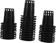 Yardwe 50pcs Hydroponic Net Pots Planting Baskets for Hydroponics Garden Net Cups Mesh Cups for
