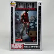 Funko Pop Comic Cover MILES MORALES ULTIMATE FALLOUT Spider-Man Exclusive 15 NEW