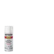 Rust-Oleum Stops Rust 12 oz. Protective Enamel Gloss White Spray Paint with rich
