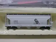 ATLAS-#20001140-CHESAPEAKE & OHIO-COVERED HOPPER #601342- HO SCALE
