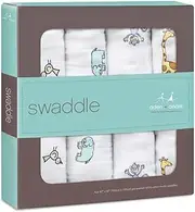 aden + anais jungle jam classic muslin swaddles 4 pack