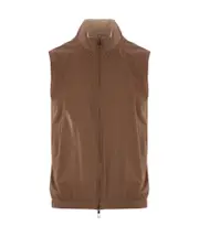 Loro Piana Zipped Reversible Gilet IT46 Green