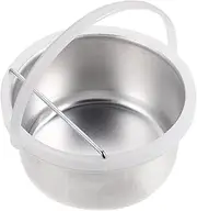 PLAFOPE Wax Melting Pot Replacement Non Stick Inner Container for Wax Heater Compact Aluminum Melting Bowl Safe and Practical for Hair Removal