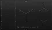 Electrolux 90cm 7 Zone Black Induction Cooktop EHI977BE