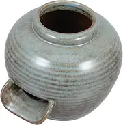 Fountain Flowing Water Clay Pot Decoration Fish Tank Waterfall Mini Ornaments Outdoor Ornaments Home Decor Fountain Ornaments Mini Water Fountain Pond Fountains Jar Ceramics