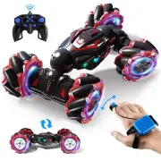 RC Stunt Car 2.4GHz 4WD Remote Control Gesture Sensor Toy Double Sided Rotating