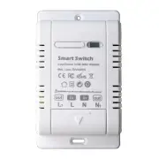 Tuya 20A WiFi Smart Switch Circuit Breaker APP Control Power Monitor Overload Protection Works with Alexa Google Home Si