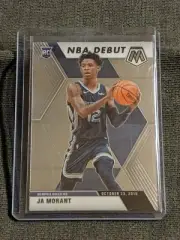 2019 Mosaic Ja Morant Rookie Prizm Rookie of the Year Memphis Grizzlies