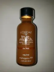 L'oreal Paris Shade True Match Super-blendable Make Oil Free neutral mahogany N9