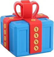 Annoying Present Box with Screws, Unique Funny 3D Printed Storage Container for Toys, Holiday Decorations (Blue Red)