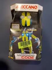 Meccano Erector Micronoid Code A.C.E Green Programable Robot Building Kit New