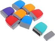 NAMOARLY Teacher Supplies Kit 8 Self-Inking Stamps Homework Rating Stamp for Classroom