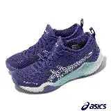 在飛比找遠傳friDay購物優惠-Asics 羽球鞋 Blast FF 3 女鞋 紫 藍 白 
