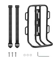 Front Fork Rack | Large Loading Capacity Luggage Touring Carrier Racks - Luggage Touring Carrier Shelf for Shopping, Riding