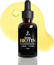 MAX CONCENTRATION - SERUM BIOTIN - 100% NATURAL Scalp and Beard Growth Boost Y