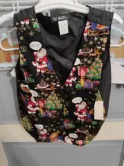 Santa Clause With Gifts Vest For Kids Christmas Have About 20 Vest All Different