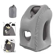 Inflatable Travel Pillow Rest Air Pillow Cushion Neck Support Pillow Comfortable