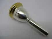 DEG Marty Erickson Signature Tuba Mouthpiece ME3, Gold Rim & Cup, NOS