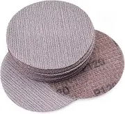 Mesh Sanding Discs 25pcs 5inch 125mm Mesh Hook & Loop Abrasive Free Disc Anti-Blocking Sharp Grinding Sandpaper(Grit 800#)