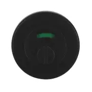 Lockwood 55mm Matt Black Velocity Emergency Turn Snib