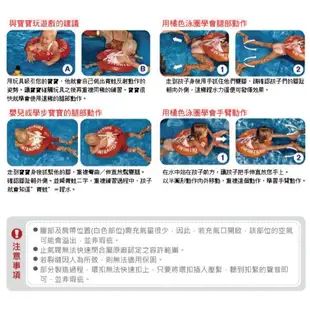 德國FREDS SWIMTRAINER Classic學習游泳圈/幼兒泳圈-紅(0-4歲)【麗兒采家】