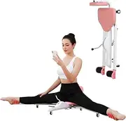 MTSDM Split Machine, 0-180° Adjustable Leg Stretcher Machine with Backrest, Heavy Duty Steel Frame Split Machine for Flexibility Home Gym Stretching Equipment for Ballet Yoga Dance Fitness Training