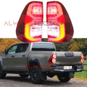 Red LED Rear Tail Light Brake Lamp Assembly For Toyota Hilux 2015-2021 (for: Toyota)