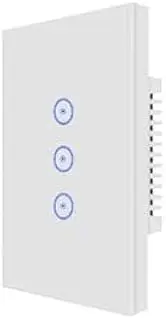 [XENON] 3 - Way Matter Smart Light Switch, Compatible with Alexa/Apple Home/Google Home etc., 2.4GHz WiFi, Neutral Wire Needed, Voice - Controlled