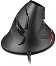 Zelotes Wired Vertical Mouse,Ergonomic Design USB LED Optical Mouse with 6